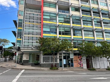 Outside of the Together Office in South Brisbane