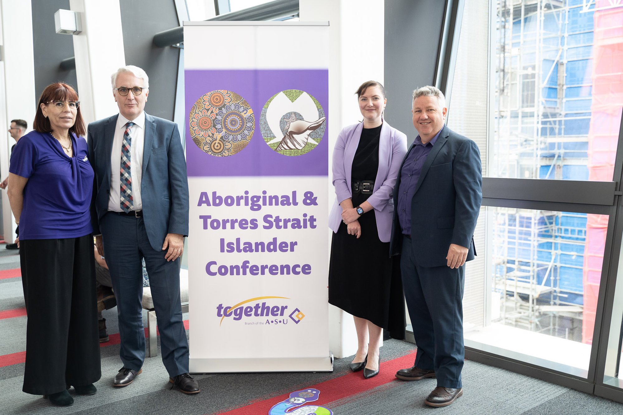 221024-25 Aboriginal and Torres Strait Islander Member Conference - Sharon Abbott, Alex Scott, Dee Spink and Michael Thomas