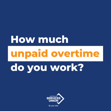 How much unpaid overtime do you work?