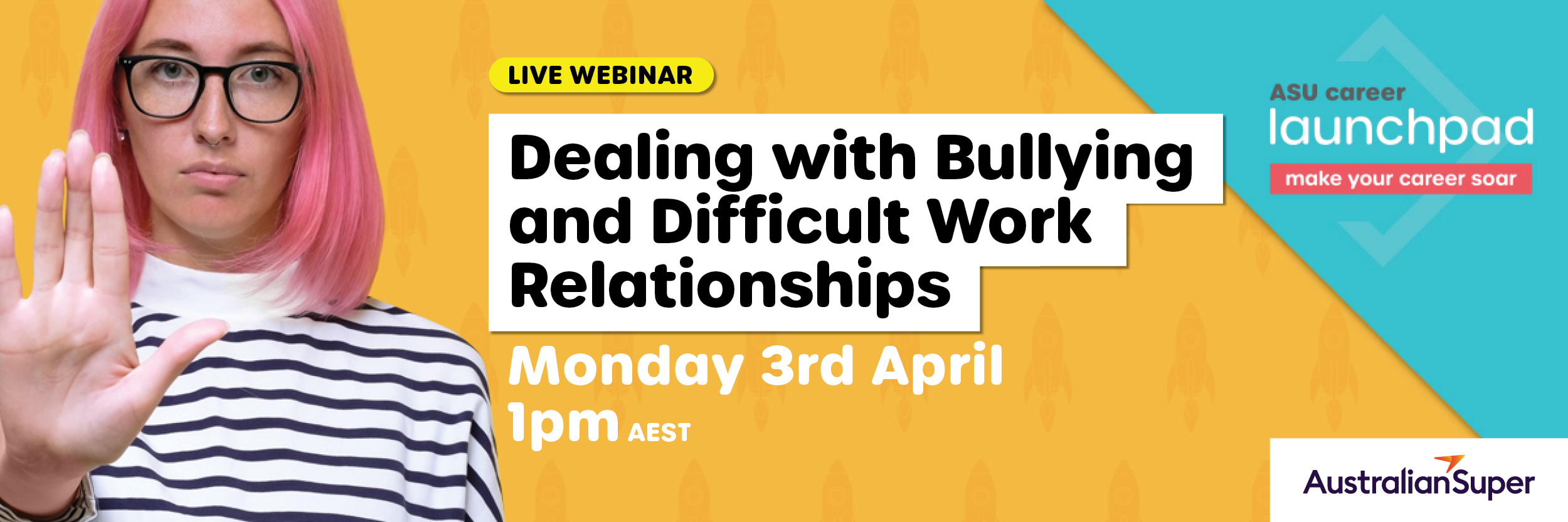Dealing with Bullying and Difficult Work Relationships: Monday 3 April 1pm