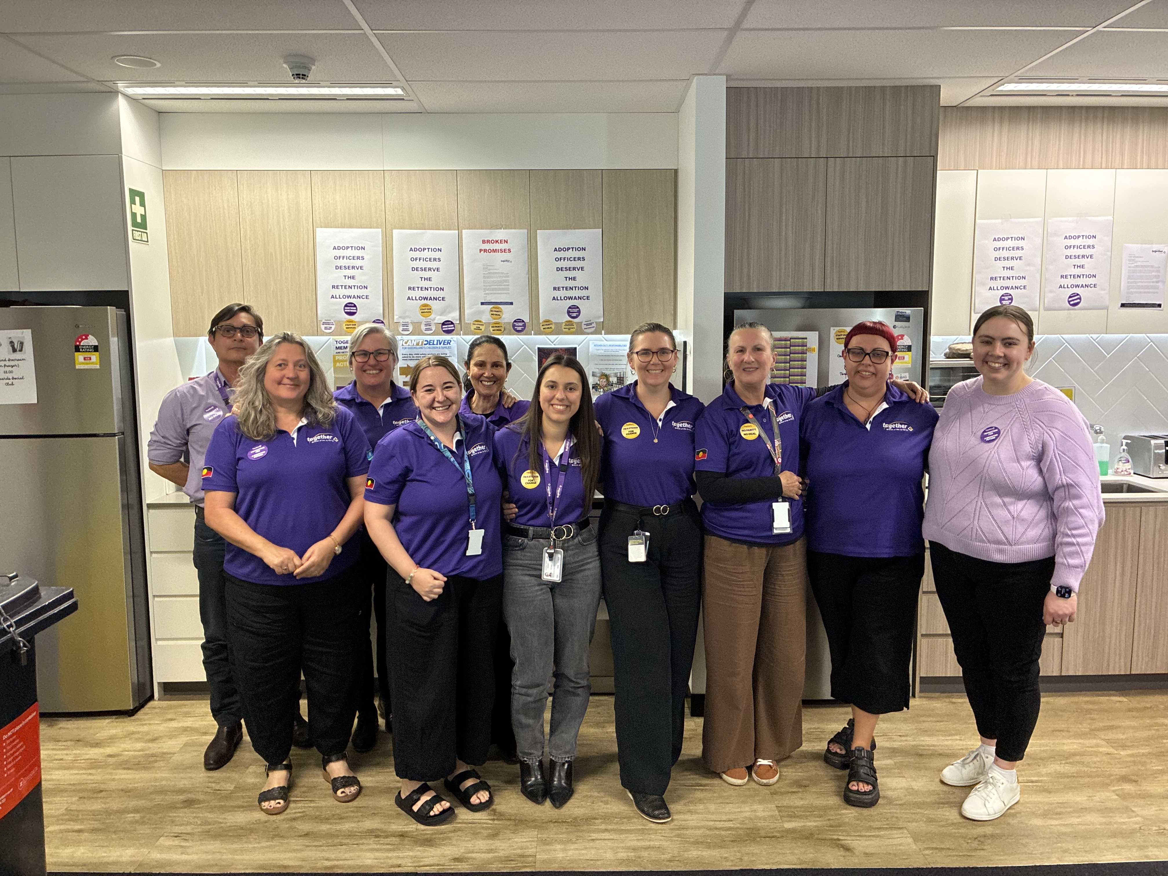 Child safety negotiations stall as departments remain unresponsive. Union members push for crucial changes while action escalates to demand accountability.