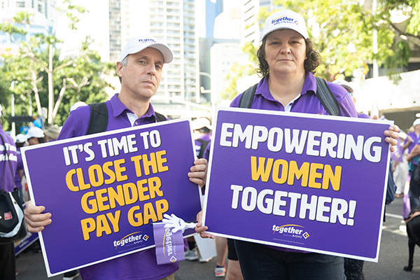 Our Campaigns close the gender pay gap and empower women